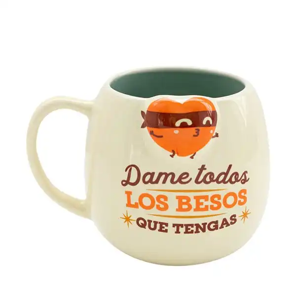 Taza Dame Todos Los Besos Que Tengas - Mr Wonderful - Comparador de precios