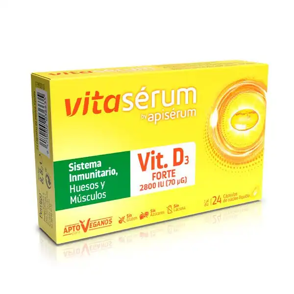 Vitaminas D3 Forte - Vitaserum - Comparador de precios