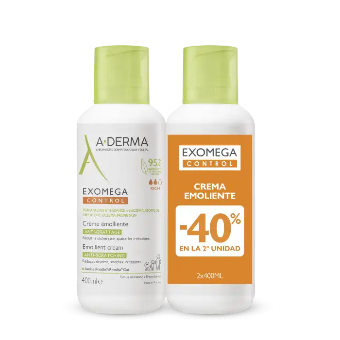 Exomega Control Bálsamo Emoliente Anti-Rascado 400 ml - A-derma - Comparador de precios