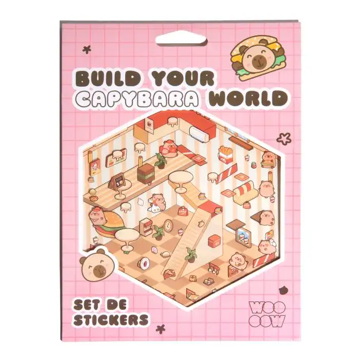 ¡33% DTO! Build Your Capybara World Pegatinas 11.3 gr - Woo oow - Comparador de precios
