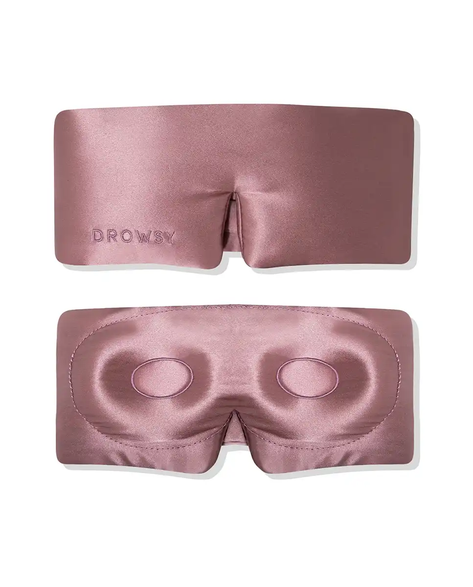 Antifaz de Seda Protección de Pestañas Damask Rose Drowsy - Drowsy - Comparador de precios