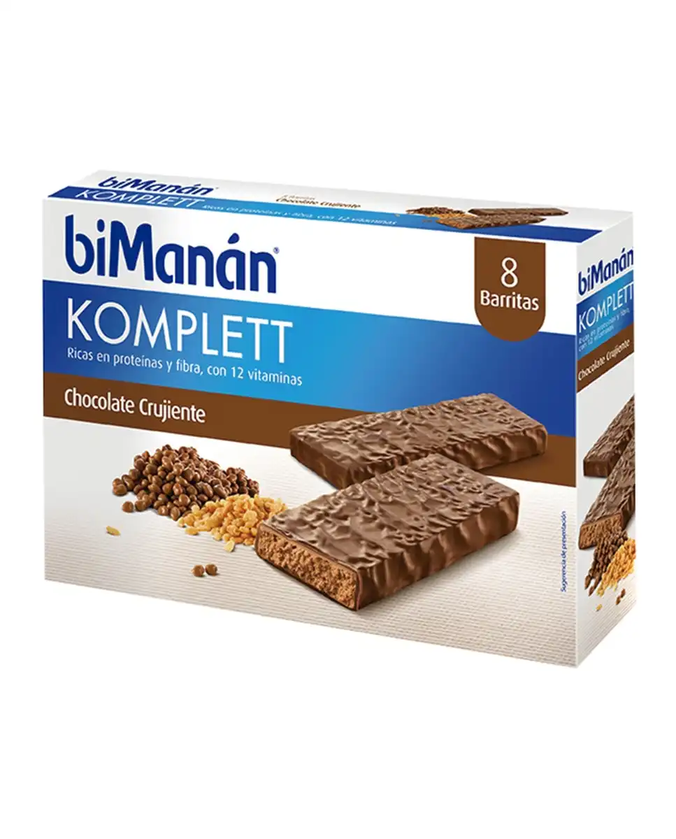 BiManán® - Barritas Chocolate Komplet Sustitutive Bimanán - BiManán® - Comparador de precios