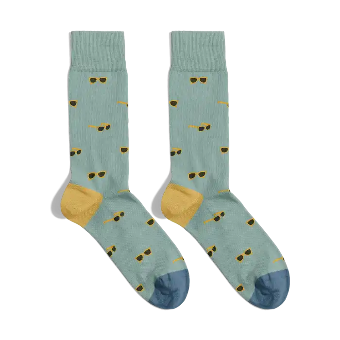 Calcetines Vintage Sunglass Socks - BILLY BROWN - Comparador de precios