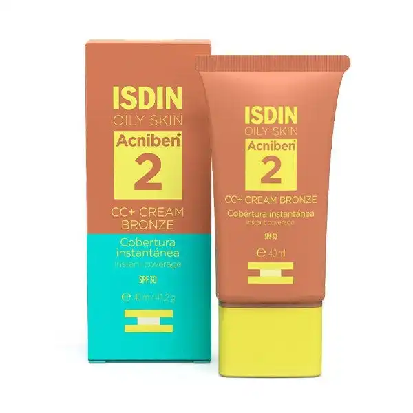 CC+ Cream Acniben SPF30 Bronze - Isdin - Comparador de precios