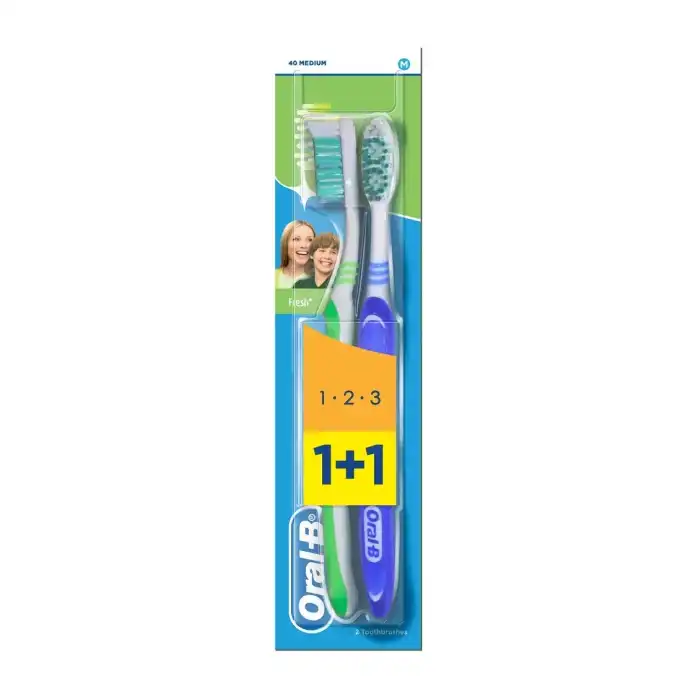 Cepillo de Dientes 1.2.3 Fresh Medium - Oral-B - Comparador de precios