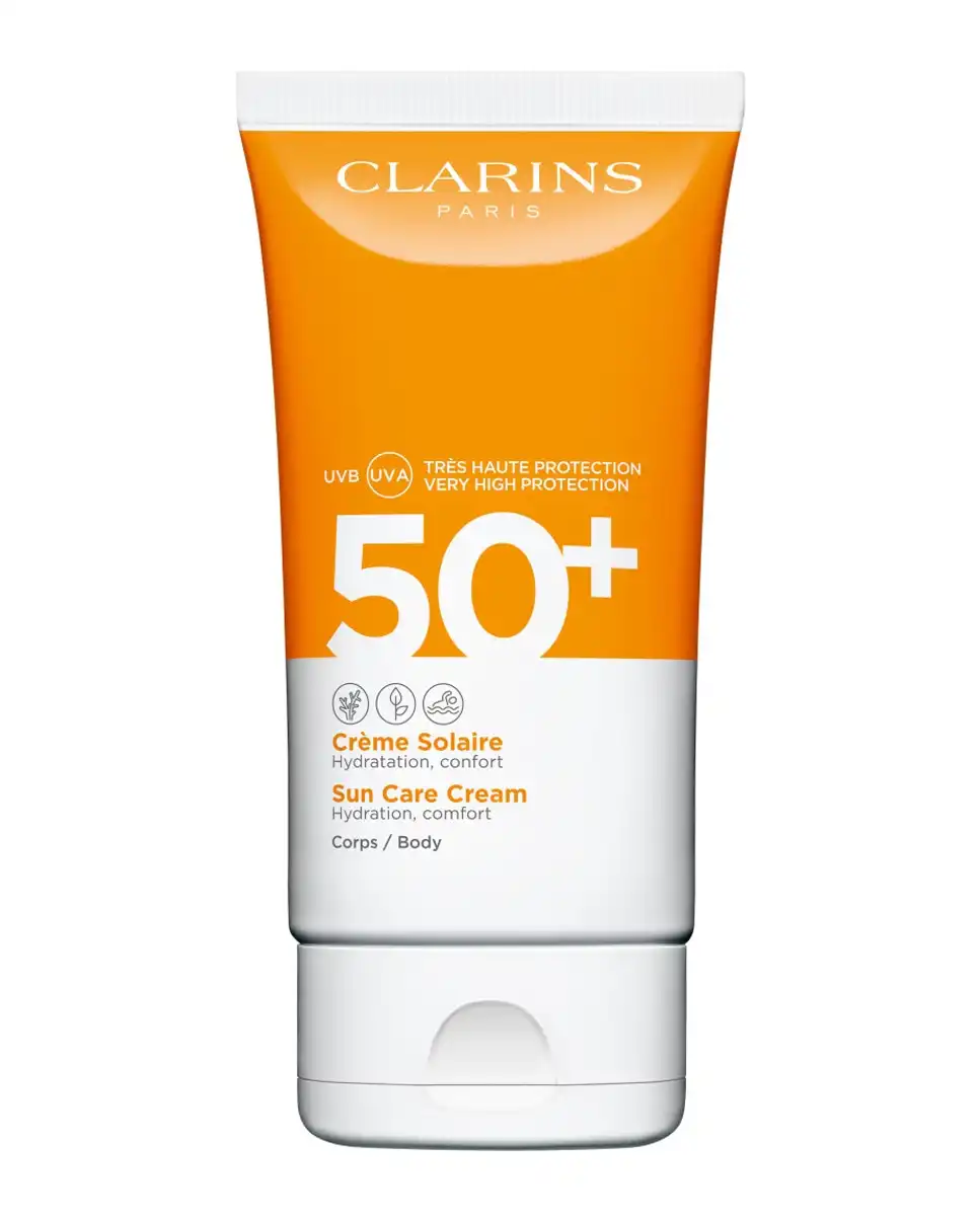 Clarins - Crema Solar Hidratante Muy Alta Protección Uva / Uvb Spf 50+ - Clarins - Comparador de precios
