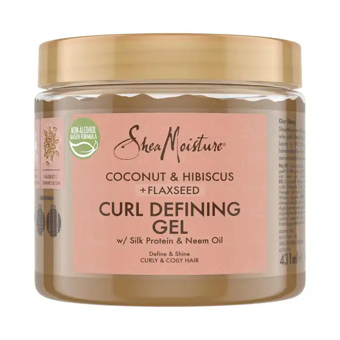Coconut - Hibiscus + Flaxseed Gel Definidor de Rizos 431 ml - Shea Moisture - Comparador de precios
