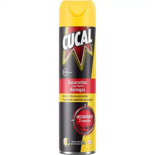 Cucal Cucarachas y Hormigas 400 ml Insecticida Spray - Cucal - Comparador de precios