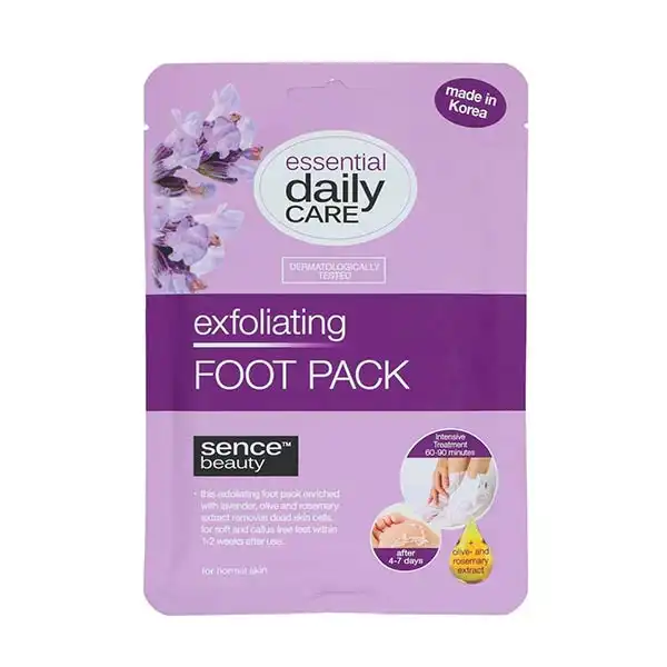 Essential Daily Care Exfoliating Foot Pack - SENCE BEAUTY - Comparador de precios