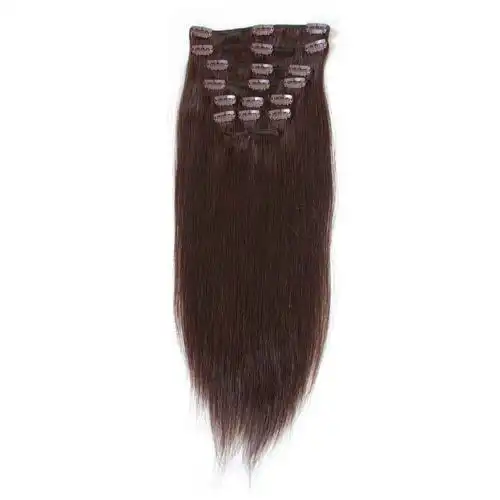 Extensiones Con Clip Fashiongirl #60 Rubio Platino - 40 Cm Extensiones Fashiongirl Extensiones Clip On - 50 cm - #2 Marrón Oscuro - Fashiongirl - Comparador de precios