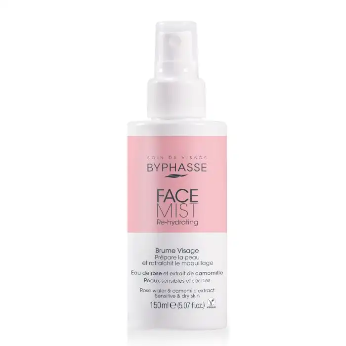 Face Mist Re-Hydrating Pieles Secas y Sensibles 150 ml - Byphasse - Comparador de precios