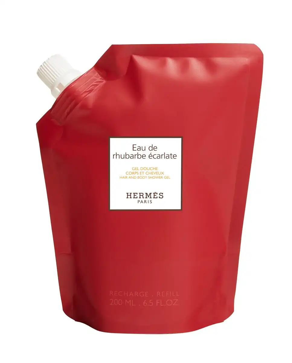 Hermès - Recarga Gel de Ducha para cuerpo y cabello Eau de Rhubarbe Écarlate 200 ml Hermès. - Hermès - Comparador de precios