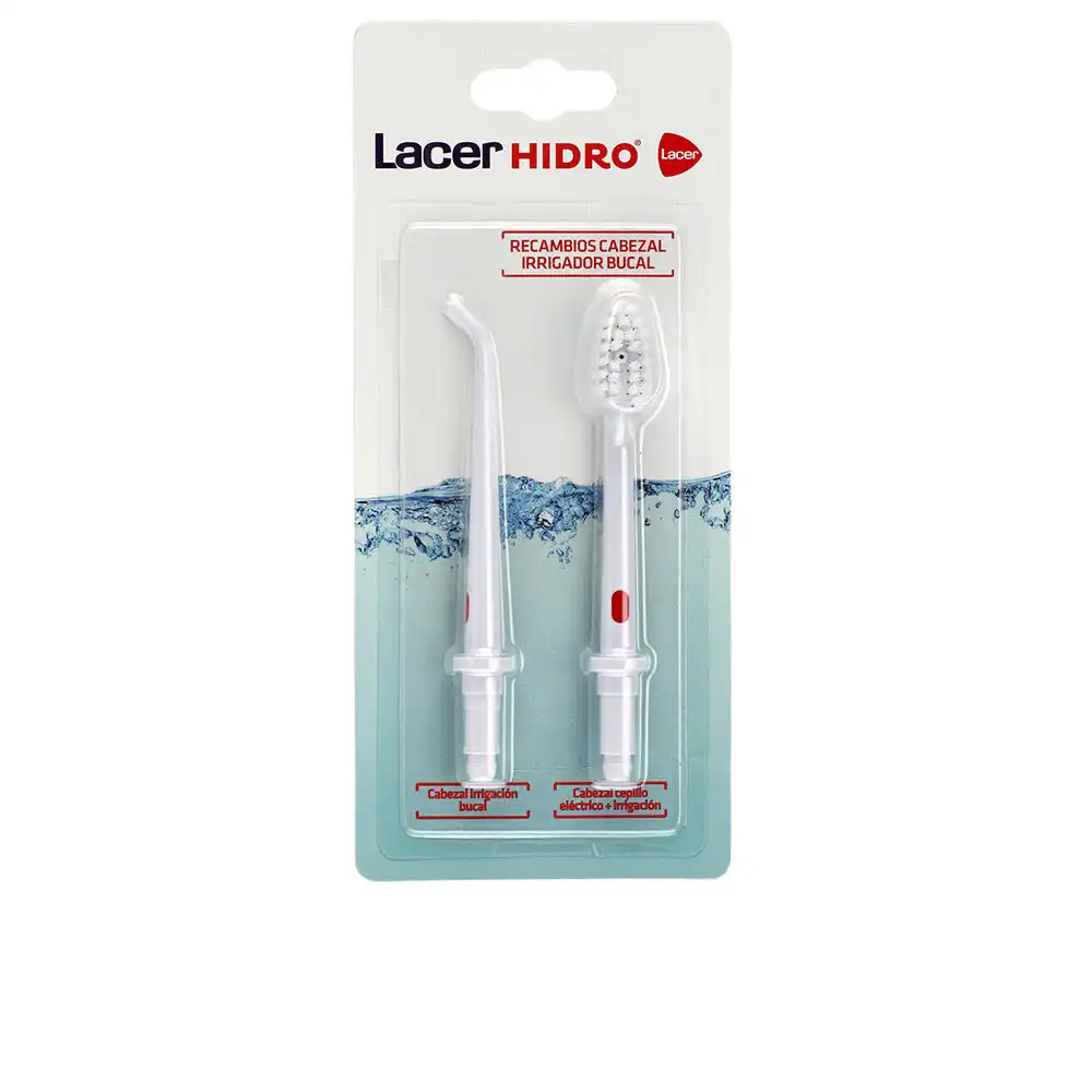 Hidro recambios cabezal irrigador bucal 2 u - lacer - Comparador de precios