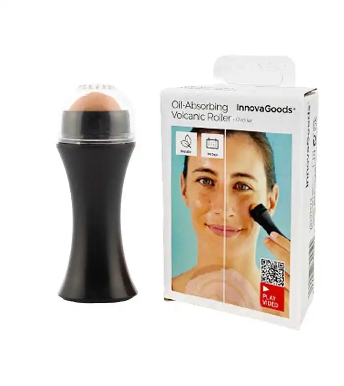 InnovaGoods - Rodillo facial volcánico matificante Ovoller - InnovaGoods - Comparador de precios