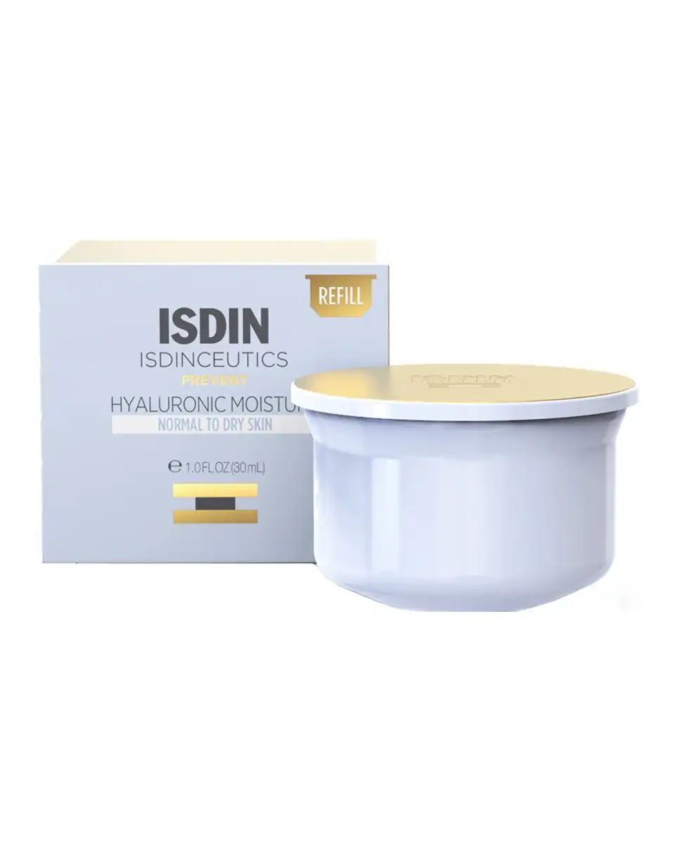 Isdinceutics - Recambio Crema Facial Hyaluronic Moisture Piel Normal A Seca 50 G - Isdinceutics - Comparador de precios