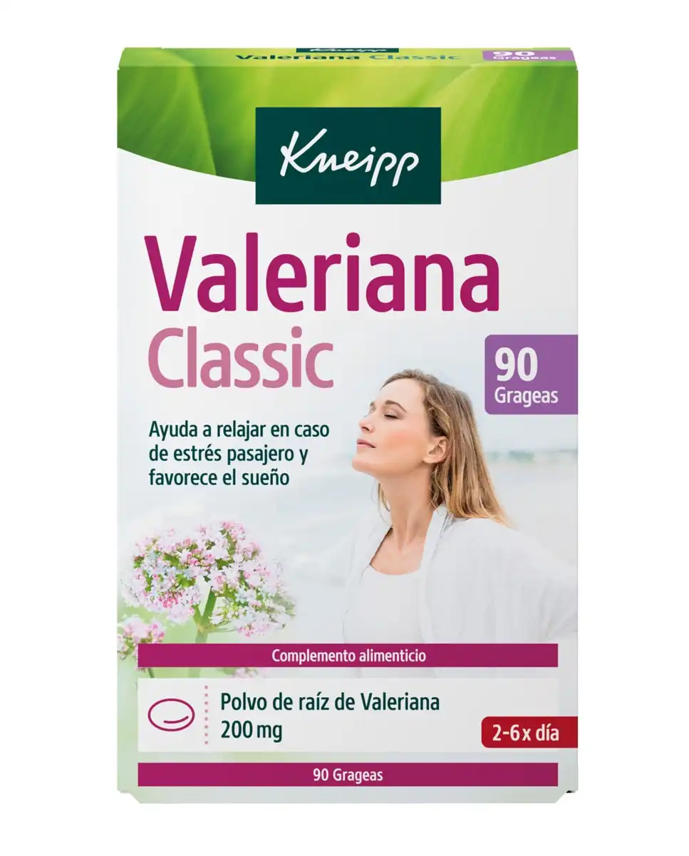Kneipp - Valeriana Classic 90 Grageas - Kneipp - Comparador de precios