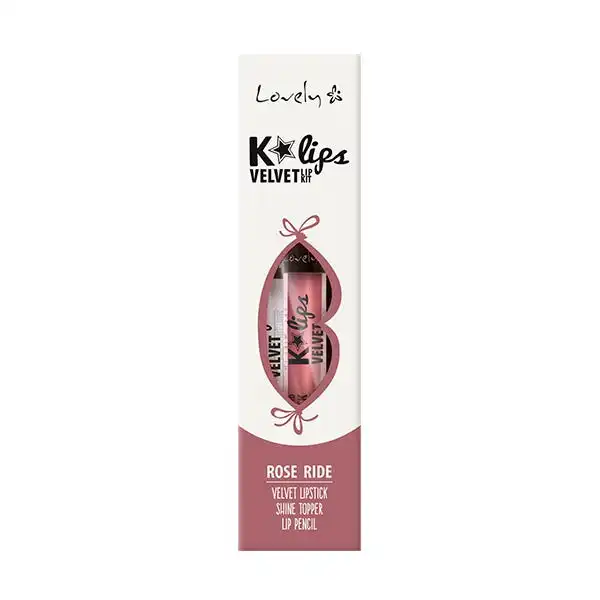 Lips Set K'lips Velvet Nr 1 Rose Ride - lovely - Comparador de precios