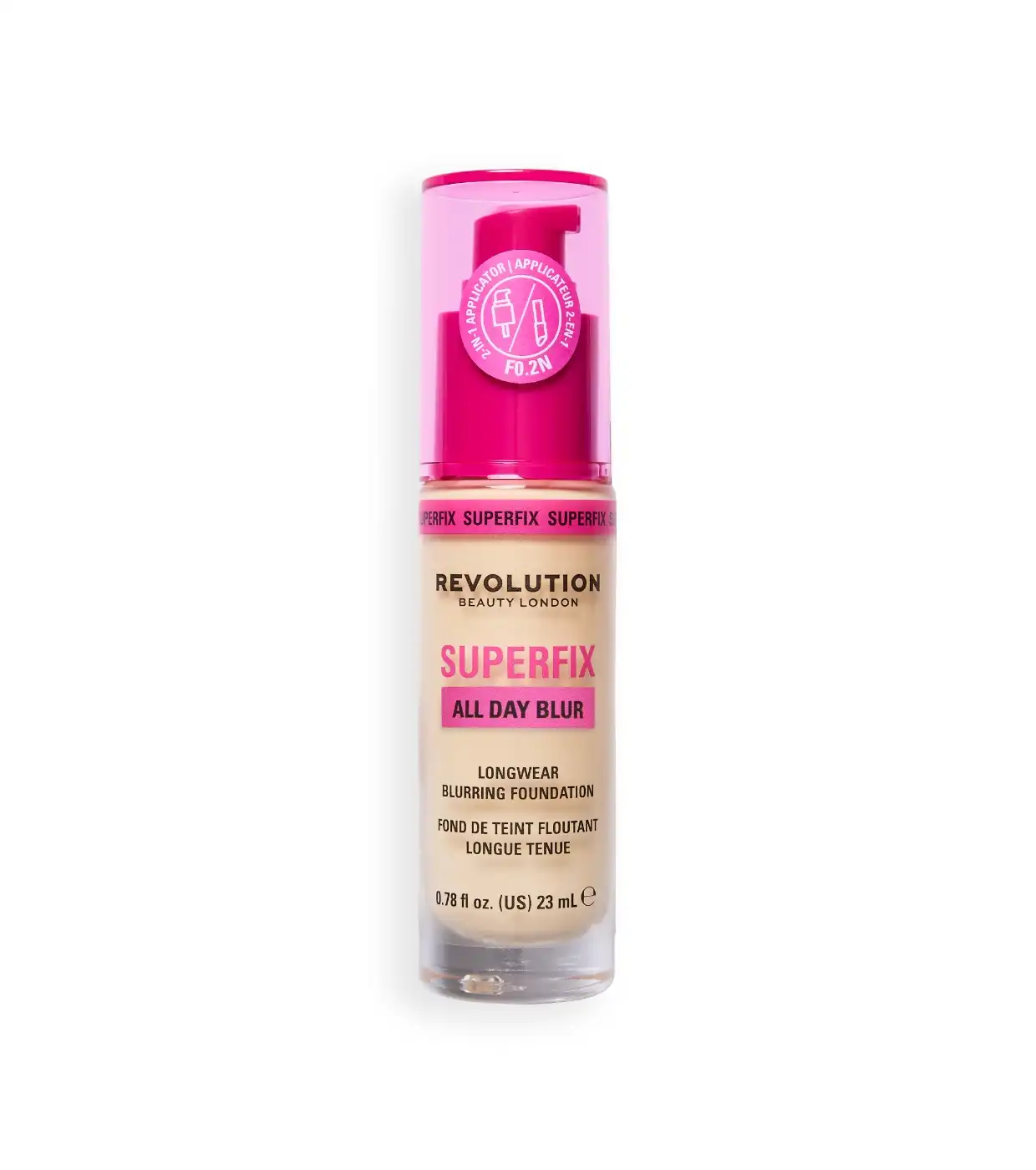 Makeup Revolution - Base de maquillaje Superfix 16H Blur - F0.2N - Makeup Revolution - Comparador de precios