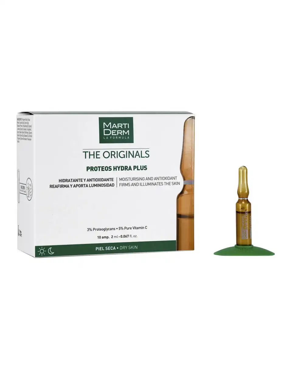MartiDerm - 10 Ampollas Proteos Hydra Plus The Originals - MartiDerm - Comparador de precios