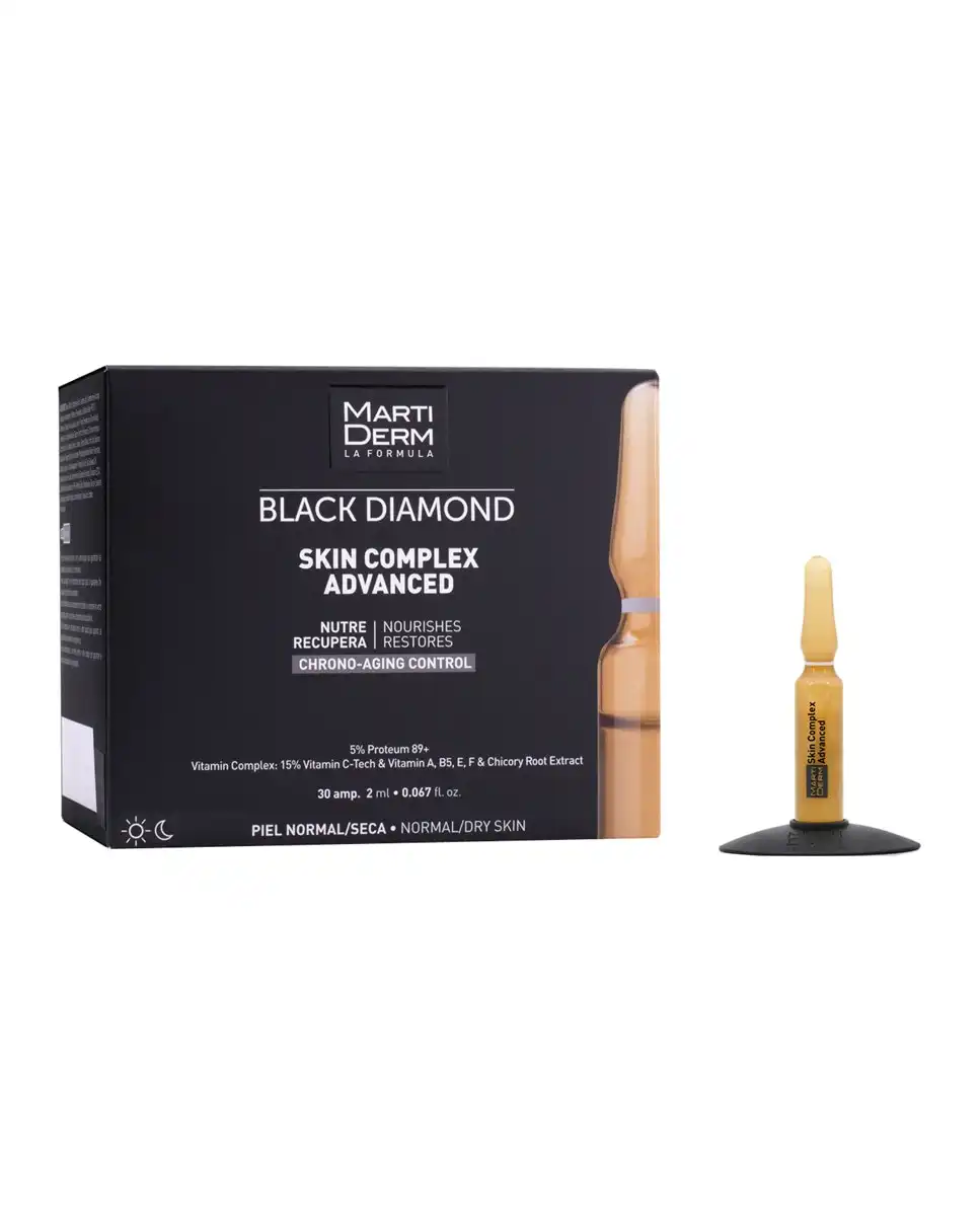 MartiDerm - 30 Ampollas Antiedad Skin Complex Advanced Black Diamond - MartiDerm - Comparador de precios