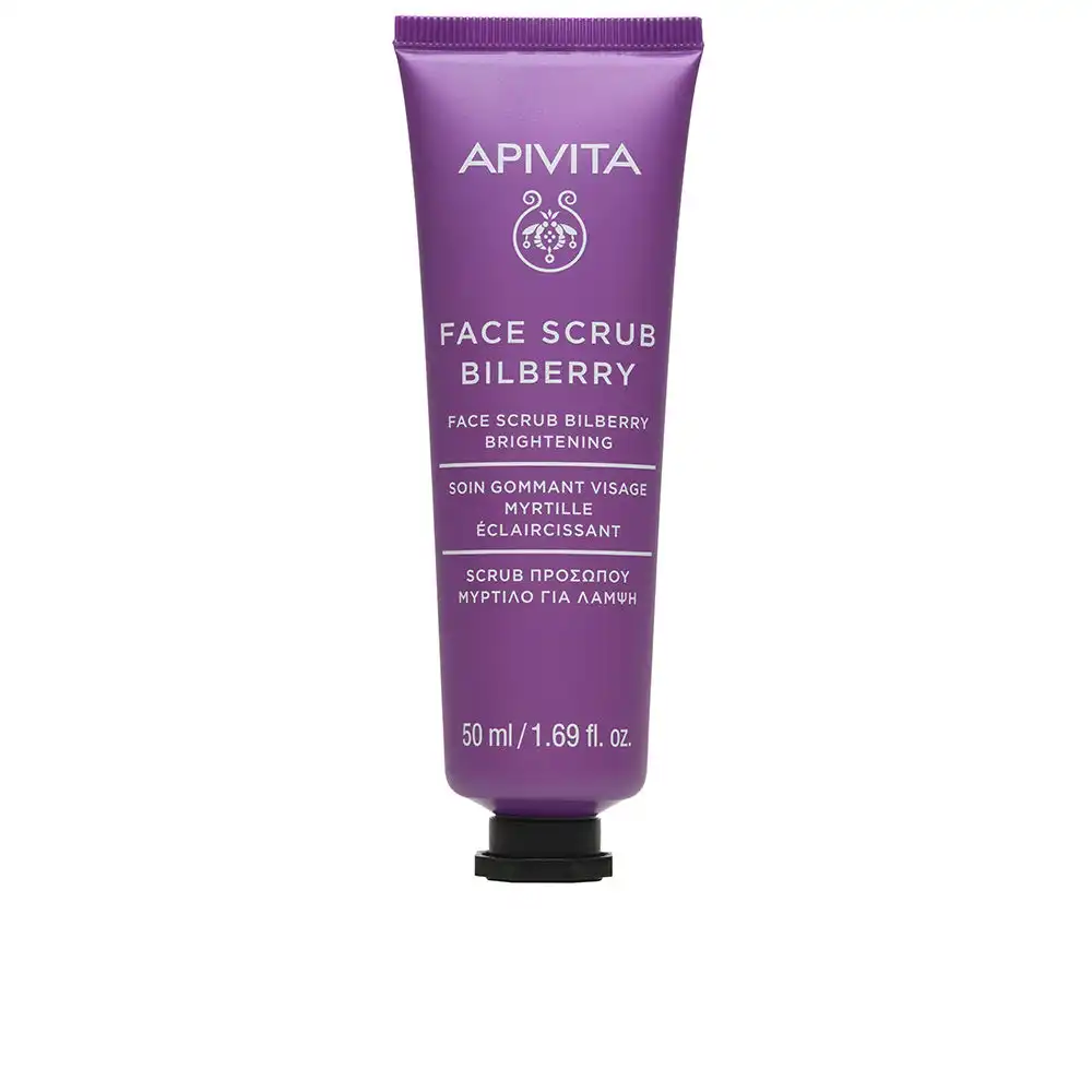 Mascarilla Facial exfoliante iluminadora con arándanos 50 ml - Apivita - Comparador de precios