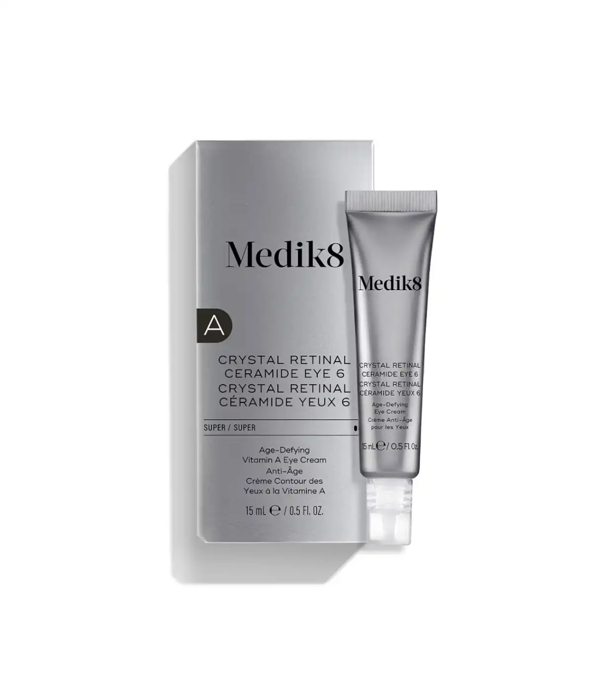 Medik8 - *Crystal Retinal* - Crema antiedad para contorno de ojos con Retinal y Vitamina A Ceramide Eye 6 - Medik8 - Comparador de precios