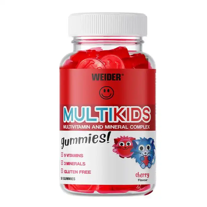 Multikids Cherry Gominolas funcionales - Weider - Comparador de precios