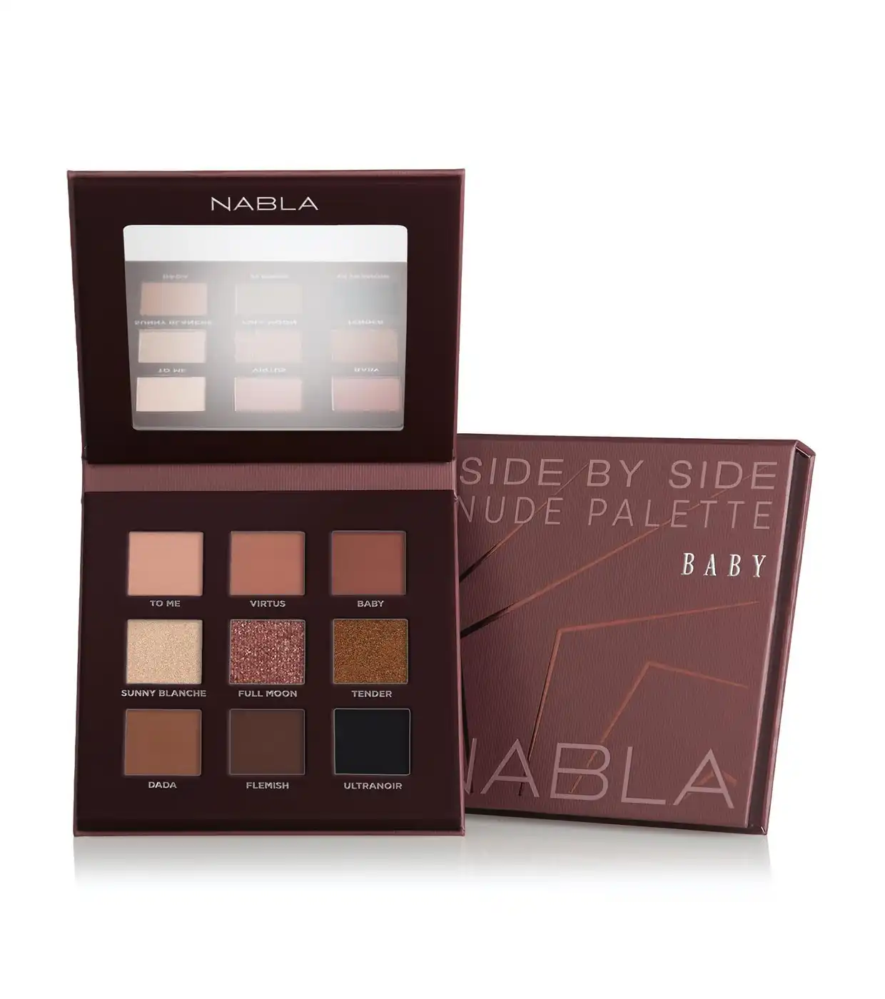 Nabla - *Side by Side* - Paleta de sombras de ojos Side By Side - Nude Palette Baby - Nabla - Comparador de precios