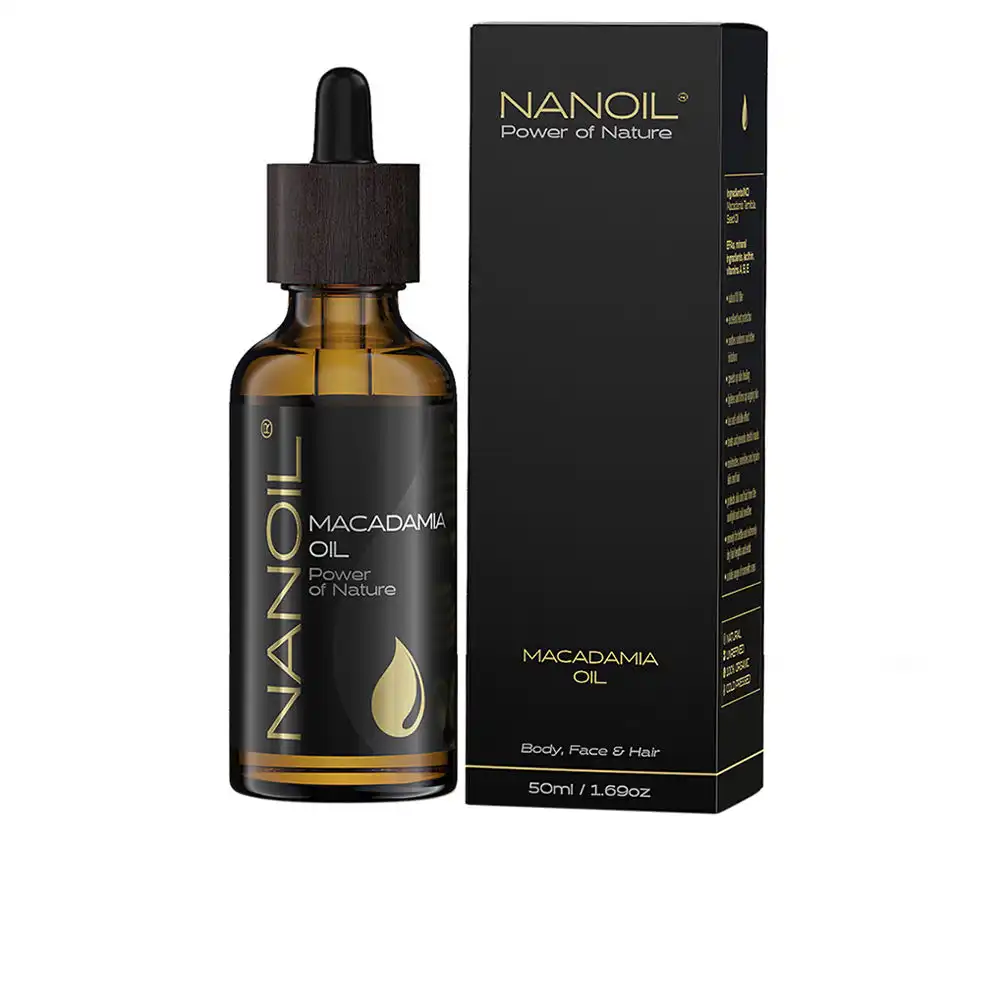 Nanoil Nanoil Aceite de Macadamia , 50 ml - Nanoil - Comparador de precios