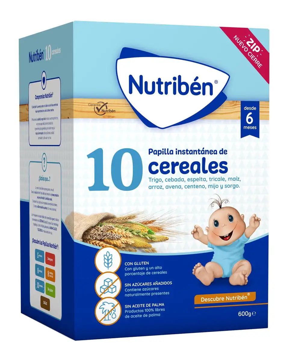 Nutribén® - Papilla 10 Cereales Nutribén - Nutribén® - Comparador de precios