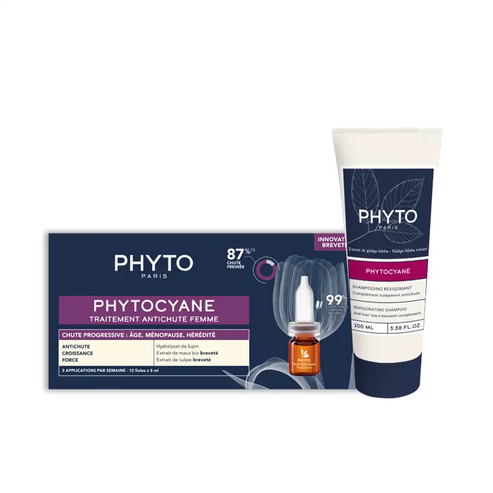 Phytocyane Tratamiento Anticaída Progresiva Mujer lote 2 pz - Phyto - Comparador de precios
