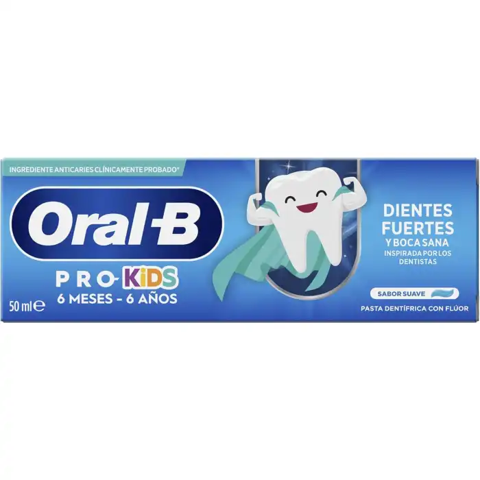 Pro Kids Pasta Dentífrica hasta 6 años 50 ml - Oral-B - Comparador de precios