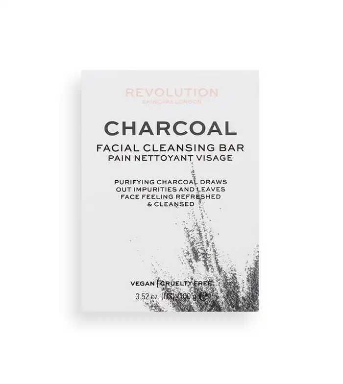 Revolution Skincare - Jabón facial sólido Charcoal Therapy - Revolution Skincare - Comparador de precios