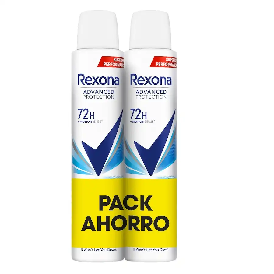 Rexona - Duplo Aerosol Protección Avanzada 72h Cotton Dry Desodorantes 400 ml female - Rexona - Comparador de precios