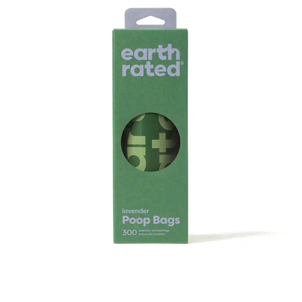 Rollo Bolsa mascota dispensador #lavanda 300 u - Earth Rated - Comparador de precios