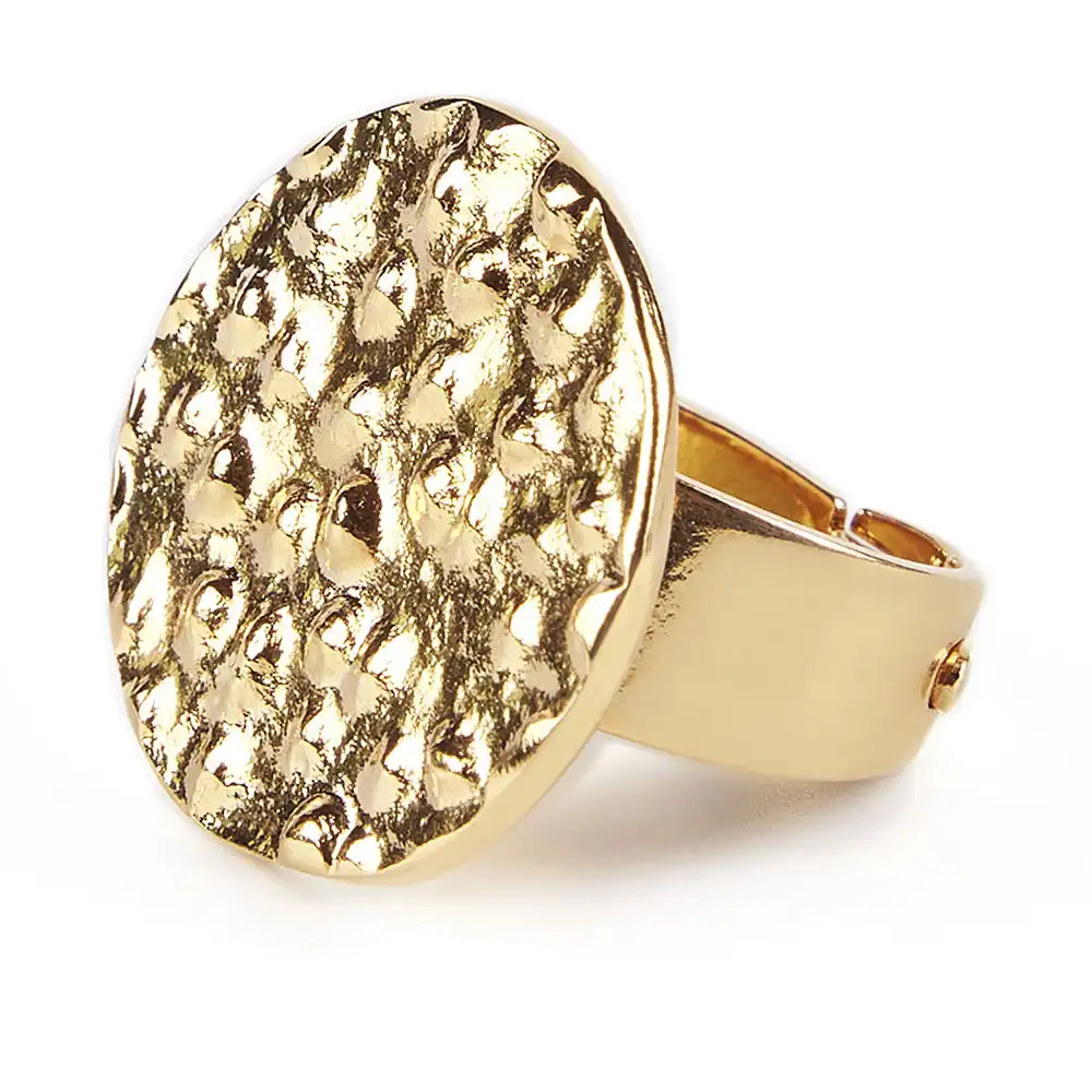 Soho anillo #oro brillo 1 u - Shabama - Comparador de precios