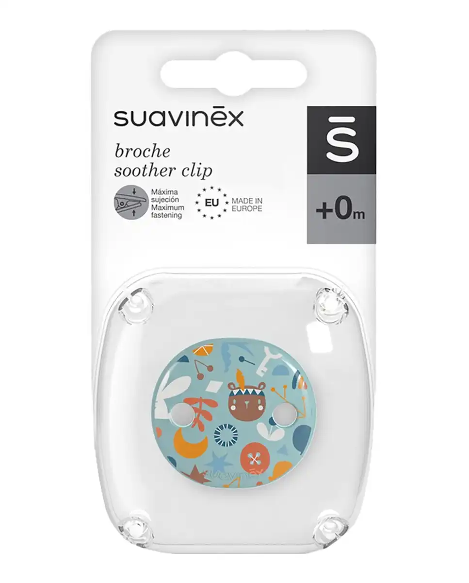 Suavinex - Broche De Pinza Decorado Para Chupete - Suavinex - Comparador de precios