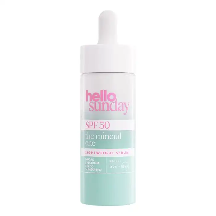 The Mineral One SPF 50 Sérum Hidratante con Ácido Hialurónico 30 ml - Hello Sunday - Comparador de precios