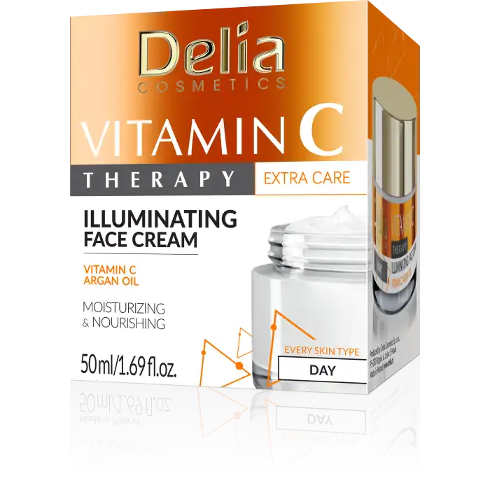 Vitamin C Therapy Crema Facial de Día con Vitamina C 50 ml - Delia - Comparador de precios