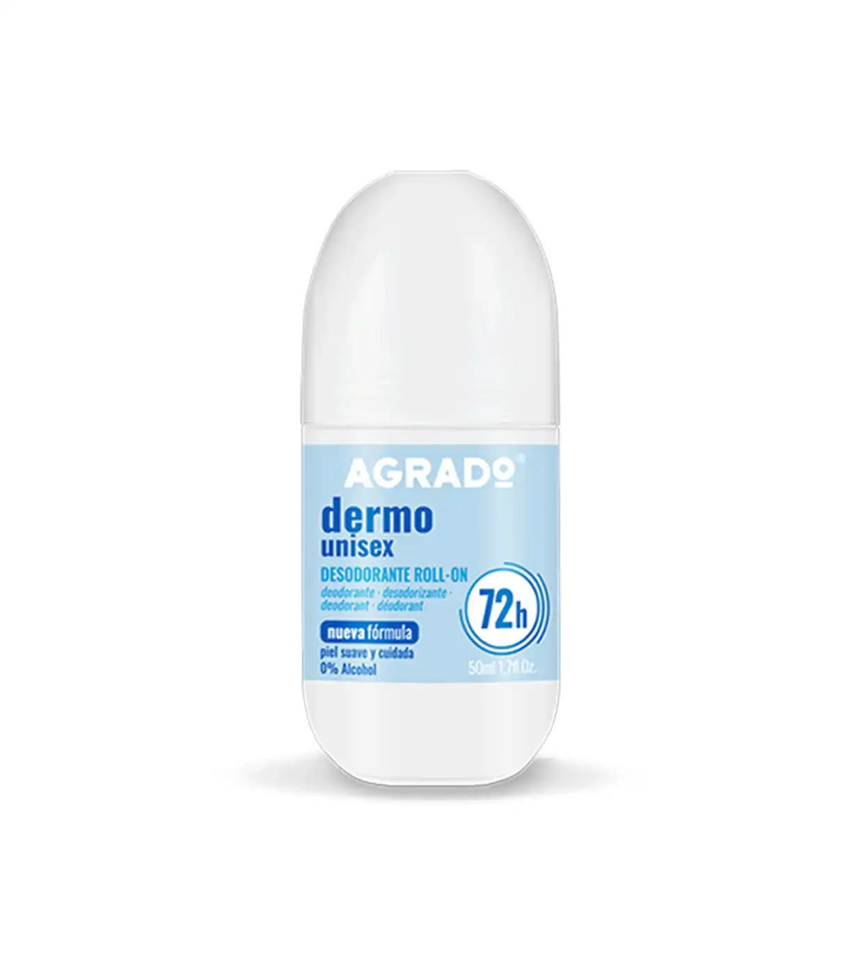 Agrado - Desodorante roll-on Dermo Unisex - Agrado - Comparador de precios