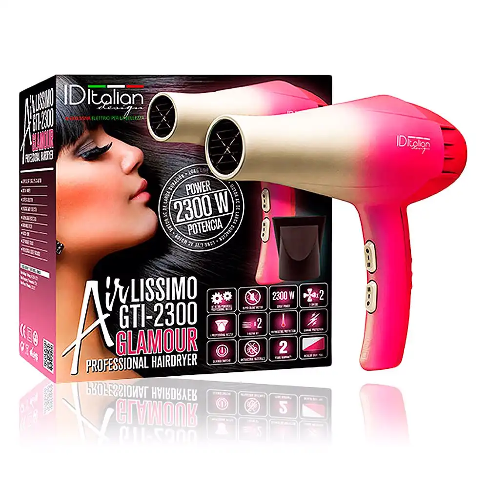 Airlissimo Gti 2300 Hairdryer glamour - Id Italian - Comparador de precios