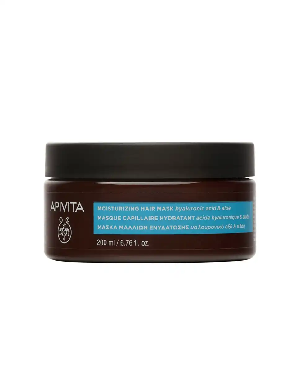 Apivita - Mascarilla Capilar Hidratante Con Aloe Y ácido Hialurónico 200 Ml - Apivita - Comparador de precios