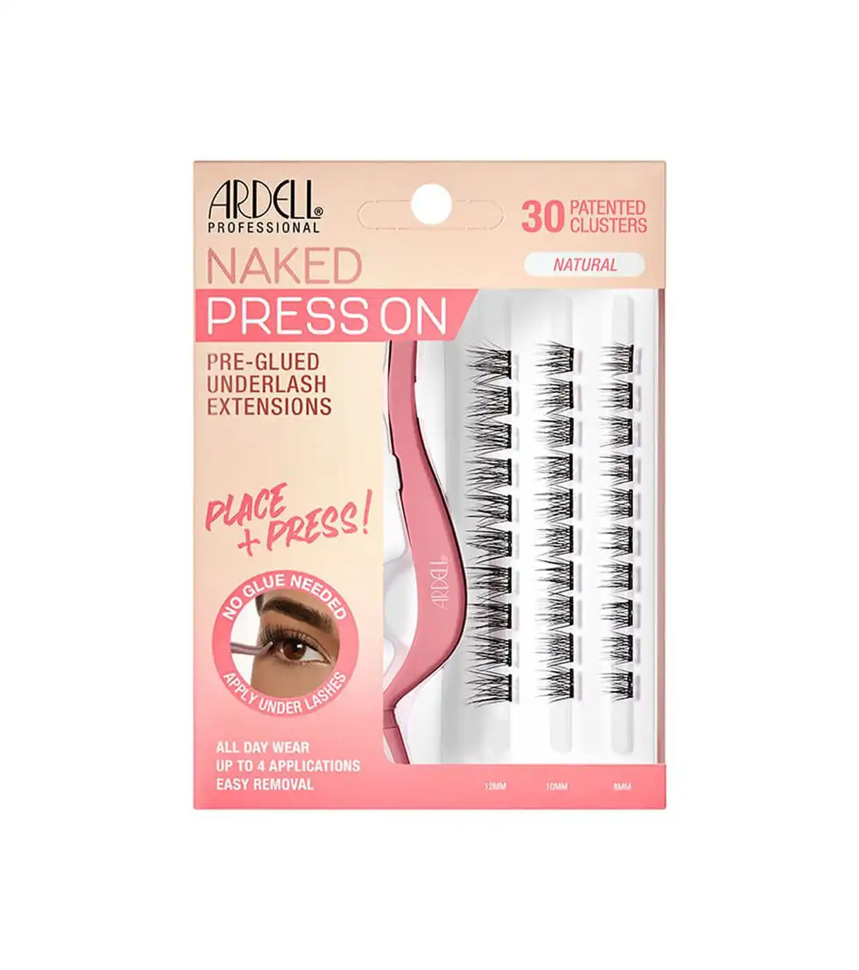 Ardell - Set de pestañas postizas individuales Naked Press On - Natural - Ardell - Comparador de precios