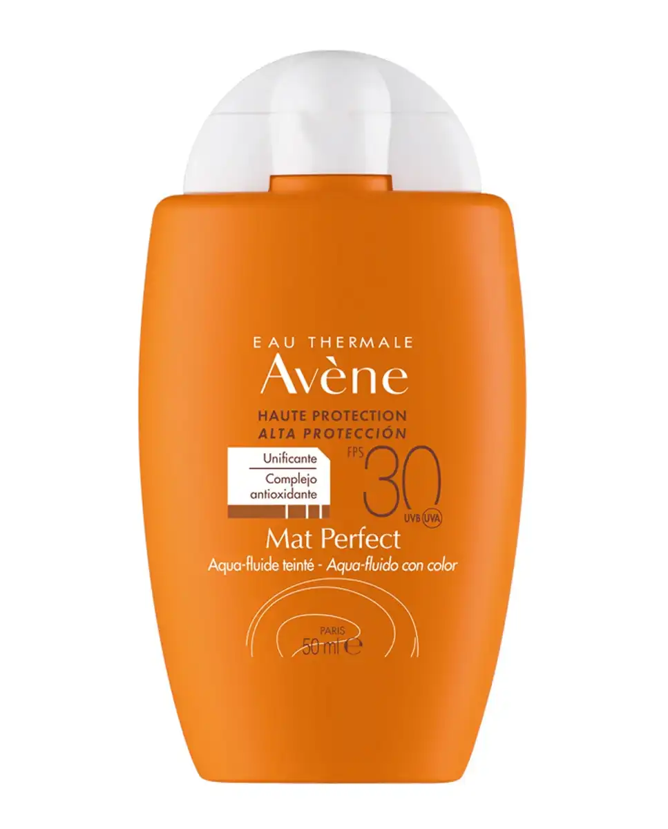 Avène - Crema Solar Facial Solar Mat Perfect Con Color SPF30+ 50 Ml - Avène - Comparador de precios