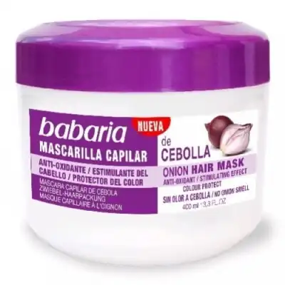 Babaria Babaria Mascarilla de Cebolla, 400 ml - Babaria - Comparador de precios