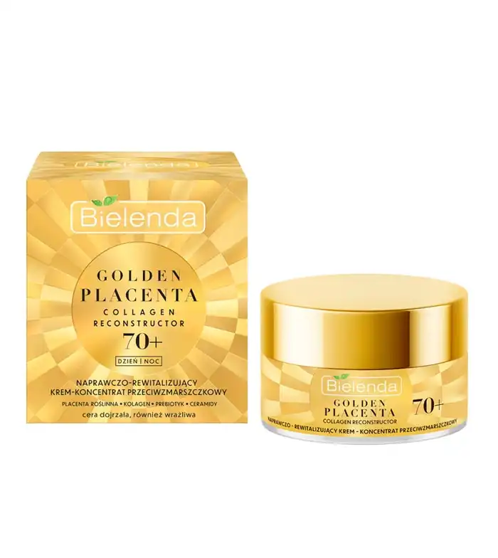 Bielenda - *Golden Placenta* - Crema reparadora y revitalizante antiarrugas 70+ - Bielenda - Comparador de precios