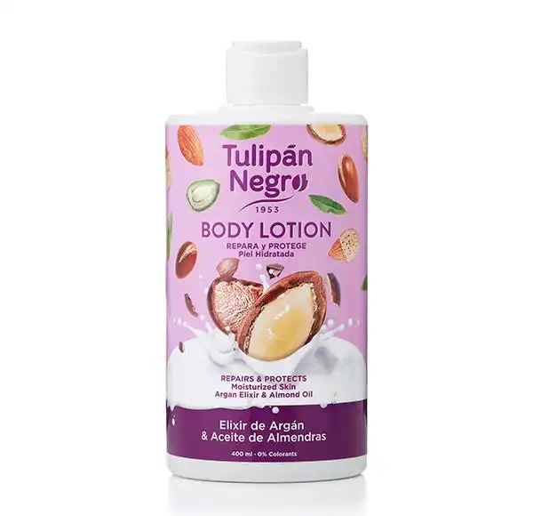 Body Lotion Elixir De Argán & Aceite De Almendras - TULIPAN NEGRO - Comparador de precios