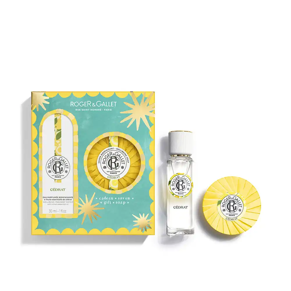 Cédrat Agua Perfumada Bienestar Estuche 2 pz - Roger&Gallet - Comparador de precios