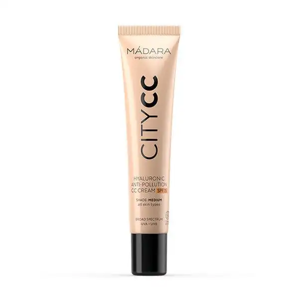 City Cc Hyaluronic Anti-Pollution Cc Cream Spf 15 Medium - Mádara - Comparador de precios