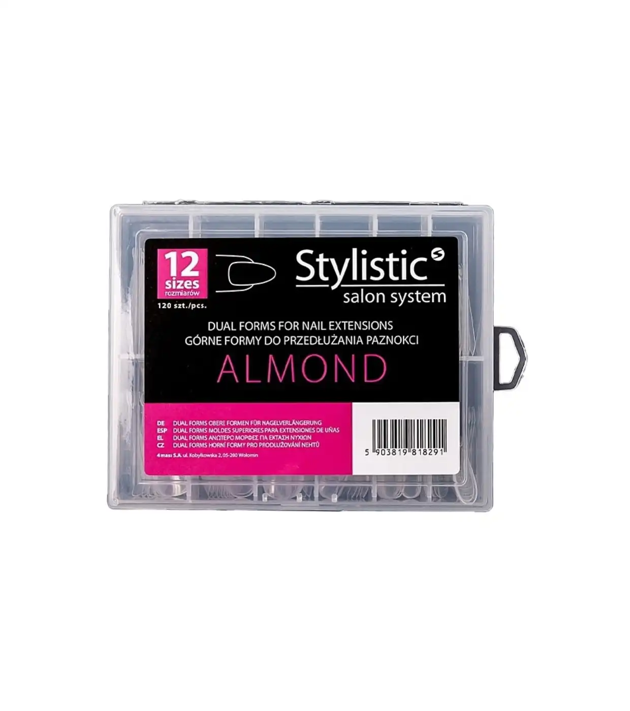 Claresa - Tips de silicona Dual Forms - Almond - Claresa - Comparador de precios